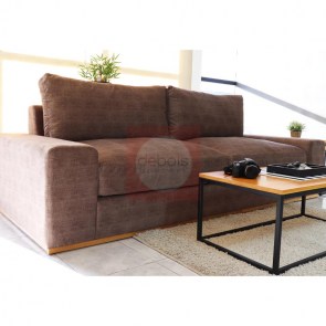 sofa Lefebvre pana tequila marron